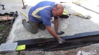 How to Waterproof a Concrete Slab [upl. by Zetniuq]