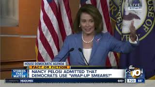 Pelosi admits to using quotwrap up smearquot [upl. by Etnohs]