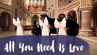 Hochzeitslieder  Engelsgleich Chor  Kirche  All you need is love Cover 7 [upl. by Aelam]