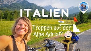 Fahrradtour mit Ebike und Hund durch Europa 14  Alpe Adria Italien [upl. by Mushro]