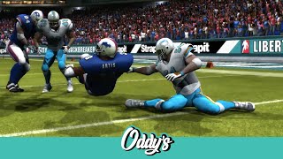 BIG HITS  Plays That Can Only happen in Backbreaker Football [upl. by Eadie298]