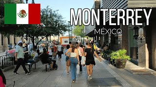 Monterrey Mexico Walking Tour 4k [upl. by Standice]