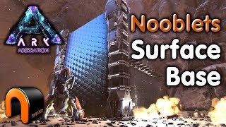 ARK NOOBLETS ABERRATION SURFACE BASE [upl. by Roos]