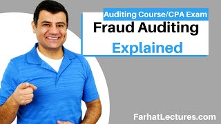 Fraud Auditing  Auditing and Attestation  CPA Exam [upl. by Reyem]