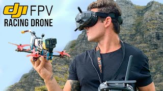 How To Build a Cinematic FPV Racing Drone • DJI Fpv [upl. by Ylevol]