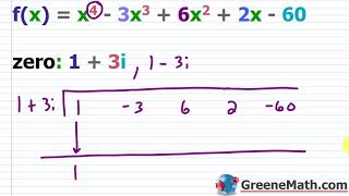 Conjugate Zeros Theorem [upl. by Asinla]