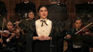 Isyana Sarasvati sings Two Mozart Opera Arias [upl. by Nauqad]