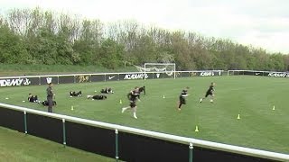 How to improve endurance and core strength  Soccer training drill  Nike Academy [upl. by Carlo]