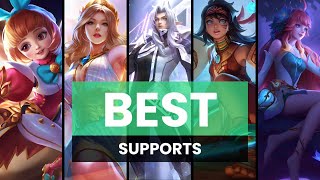 BEST SUPPORT in Mobile Legends Updated 2024 SUPPORTS TIER LIST [upl. by Edgard]