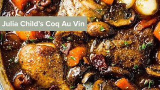 Julia Childs Coq Au Vin [upl. by Perice244]