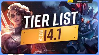 NEW TIER LIST for PATCH 141  League of Legends [upl. by Darce]