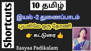 10 Tamil  thunaipadam  puyalile oru thoni  katturai [upl. by Wurtz]