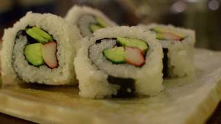 How to Make Sushi Rolls  Allrecipescom [upl. by Airdnaid]