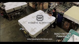 Stearns amp Foster  Mattresses Hand Made in New Jersey [upl. by Aleb]