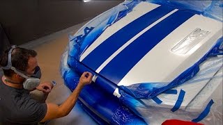 How to Spray Racing Stripes with Plasti Dip [upl. by Alusru]