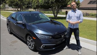 2020 Honda Civic Test Drive Video Review [upl. by Onitnas]