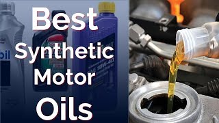 Top 8 Best Synthetic Oils 2021 Synthetic Motor Oils Review [upl. by Aicilyt873]