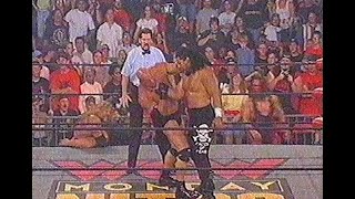 Goldberg vs Meng  Lumberjack Match  WCW Nitro 10081998 [upl. by Ramu]