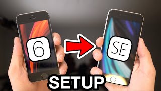 iPhone SE Setup  2020 How to Easily Transfer Data from OLD iPhone [upl. by Balduin]