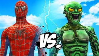 SpiderMan vs Green Goblin  Epic Superheroes Battle [upl. by Leisha]