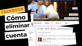 Cómo eliminar Facebook definitivamente [upl. by Asoj]