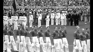 Olympic games Berlin 1936 Opening ceremony [upl. by Maleen]