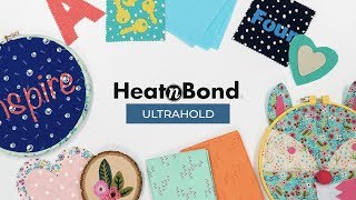 How to Use ThermOWebs HeatnBond Ultrahold Fusible Adhesive [upl. by Raama199]