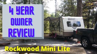 Owner review after 4 years in a Forest River Rockwood Mini Lite Did this hold up The 2109s [upl. by Navek]