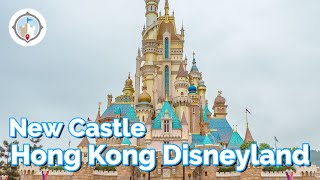 Hong Kong Disneylands New Castle Tour  Castle of Magical Dreams [upl. by Giza]