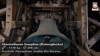 Glocke 1  Maximilianus Josephus Kaiserglocke  Dom zu Speyer [upl. by Nosyt]