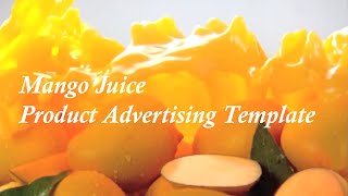 Mango Juice  Product Advertising Promo  Tvc Ad [upl. by Elohcan463]