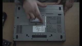 Replacing Hard Disk Drive in a Dell Notebook [upl. by Mears]