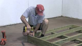 How To Build A Shed  Part 1 Building The Floor [upl. by Mozelle362]