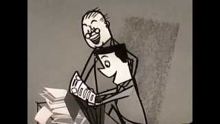 Vintage Old Western Union Telegram 1950s Animated Commercial [upl. by Lehcim]