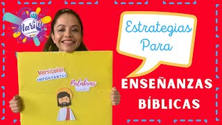 4 ESTRATEGIAS PARA ENSEÑANZAS BÍBLICAS PARA NIÑOS  Marilú y Los Niños [upl. by Cirtemed]