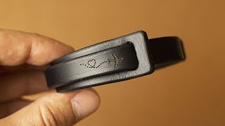 LEATHER BRACELET HOW TO MAKE IT [upl. by Senoj]