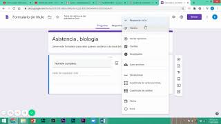 Crea formularios de asistencia con Google Forms ✅ [upl. by Neelyk]