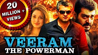 Veeram The Powerman Veeram Hindi Dubbed Full Movie  Ajith Kumar Tamannaah [upl. by Ingham]