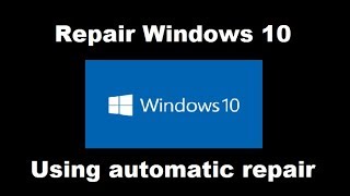 How To Fix Automatic Repair Loop HP Laptop Windows 10 [upl. by Wurster]