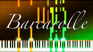 Offenbach Barcarolle piano solo [upl. by Rehprotsirhc]