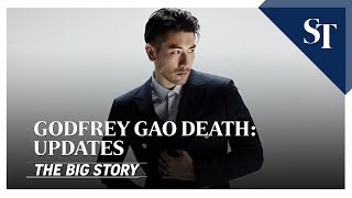 Godfrey Gao death updates  THE BIG STORY  The Straits Times [upl. by Thorstein563]