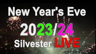 LIVE 🔴 New Years Eve Fireworks Vienna 2024 [upl. by Zoldi]