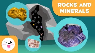 ROCKS and MINERALS for Kids  What are their differences  Science for Kids [upl. by Ankney]