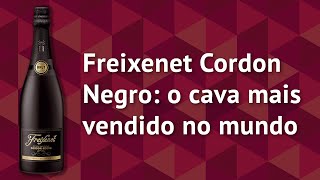 Espumante Cava Freixenet Cordon Negro • Espanha [upl. by Nnaeitak200]