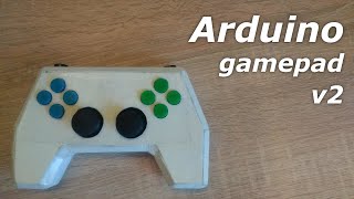 Making DIY game controller  Arduino gamepad TUTORIAL [upl. by Burnie414]