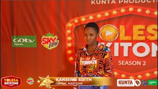 YOLESA EKITONE S2  KANSIIME EDITH gave it her best FULL PERFORMANCE KUNTA PRODUCTIONS [upl. by Mcclish]