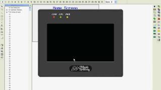 Maple Systems HMI Programming 001 EasyBuilder 500 [upl. by Annenn]