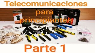 TELECOMUNICACIONES PARA PRINCIPIANTES parte 1 [upl. by Erusaert]