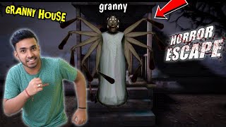 TECHNO GAMERZ VS GRANNY TECHNO GAMERZ PLAY GRANNY AND ESCAPE GRANNY HOUSE 😱 [upl. by Nerte]