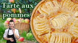 Tarte aux pommes à lAlsacienne [upl. by Romilda]